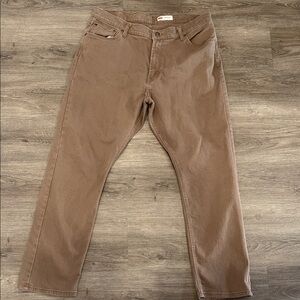 Wrangler Tan Athletic Fit Jeans